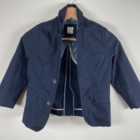 Gap Kids Navy Blazer sz 5T - Picture 2 of 6